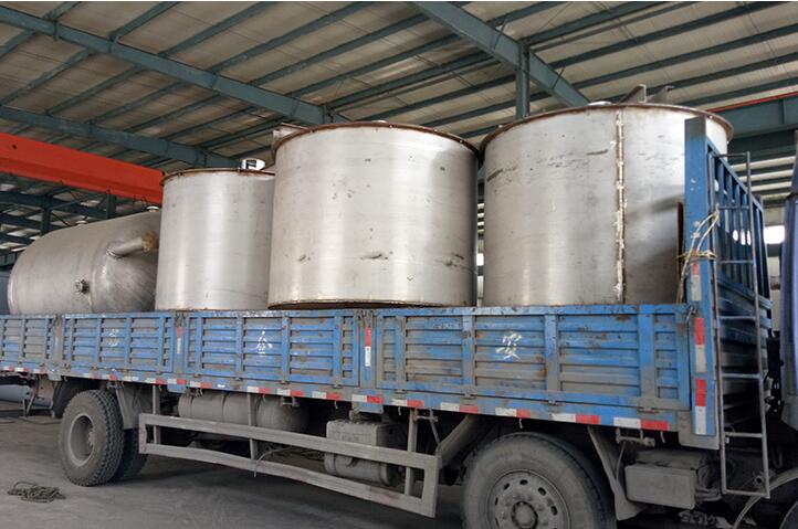 新鄉某上市生物公司螺旋板換熱器