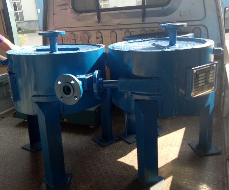 新鄉市某源生物合作螺旋板換熱器