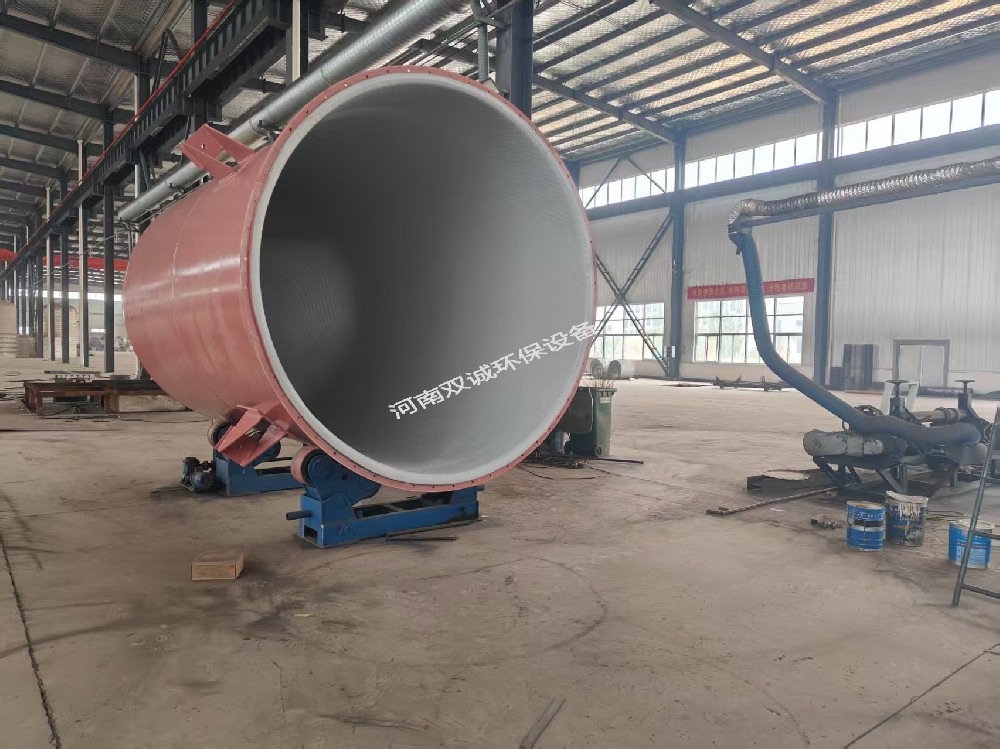 2025.06.15-河南某科技有限公司定制碳鋼襯塑儲罐發貨